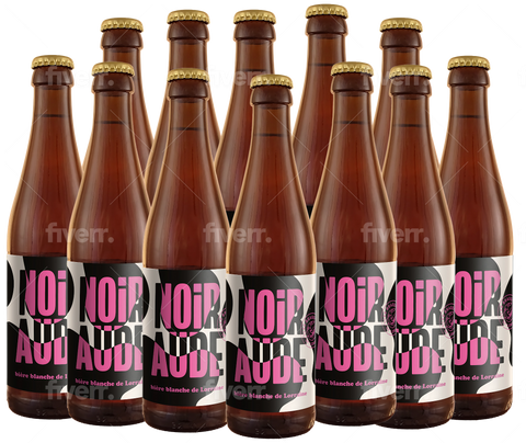 Noirade 4.5% - 12 X 330ml - beer bottle