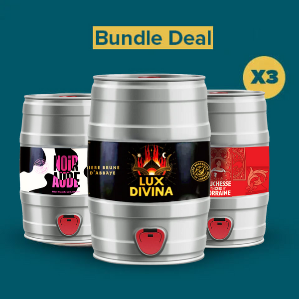 Mixed French Keg Bundle - 27 Pints! – draftproducts