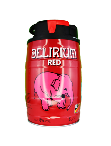 Delirium Red Mini Keg Fruit & Flavoured - 8.0%- 5 L Mini Keg