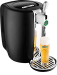 DRAUGHT keg machine - Krups Beertender BLACK/CHROME